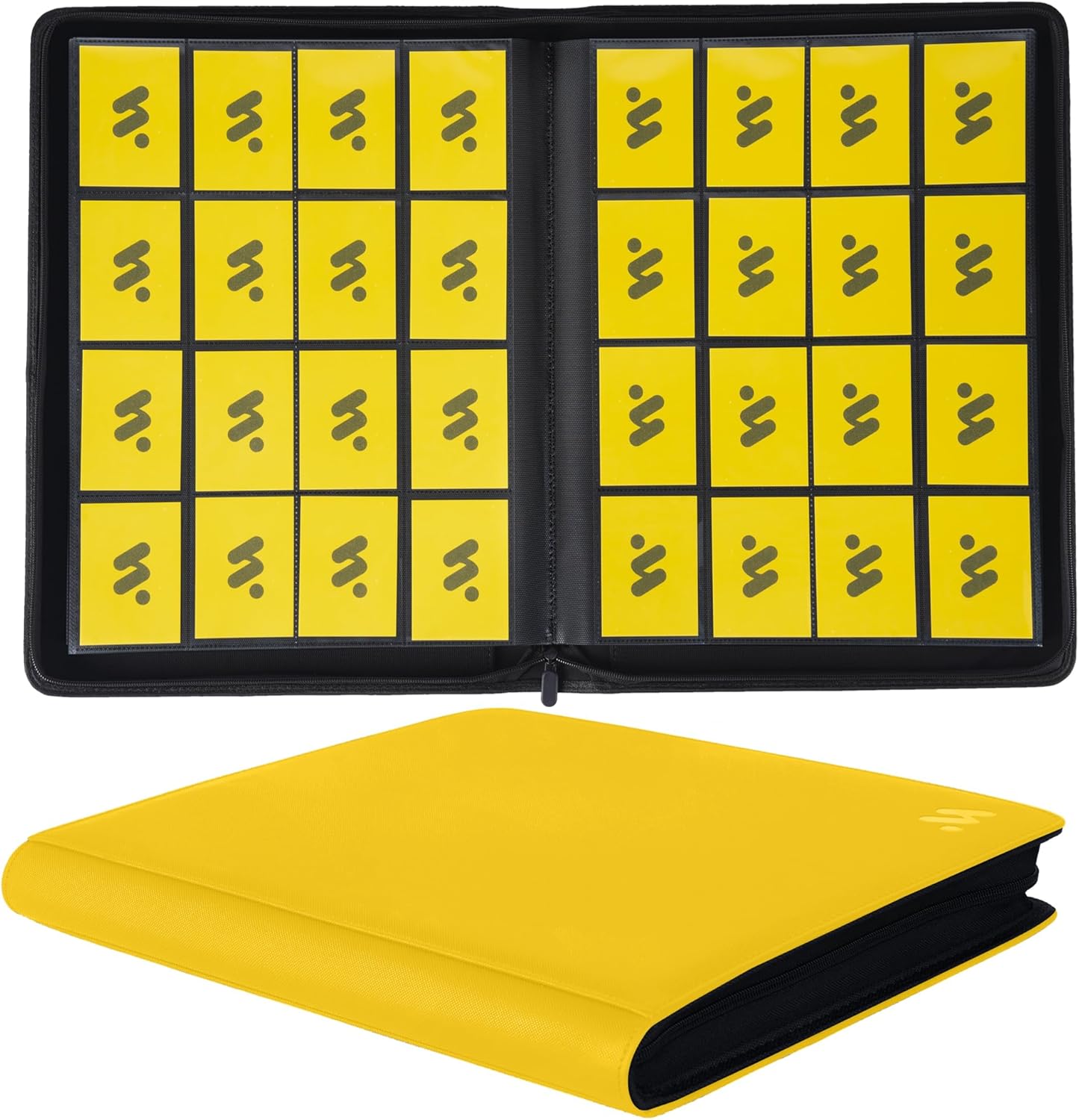Premium 1000+ Pockets Card Binder for Trading Cards - Yellow