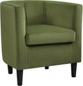Yaheetech Modern Velvet Accent Chair, Comfy & Stylish