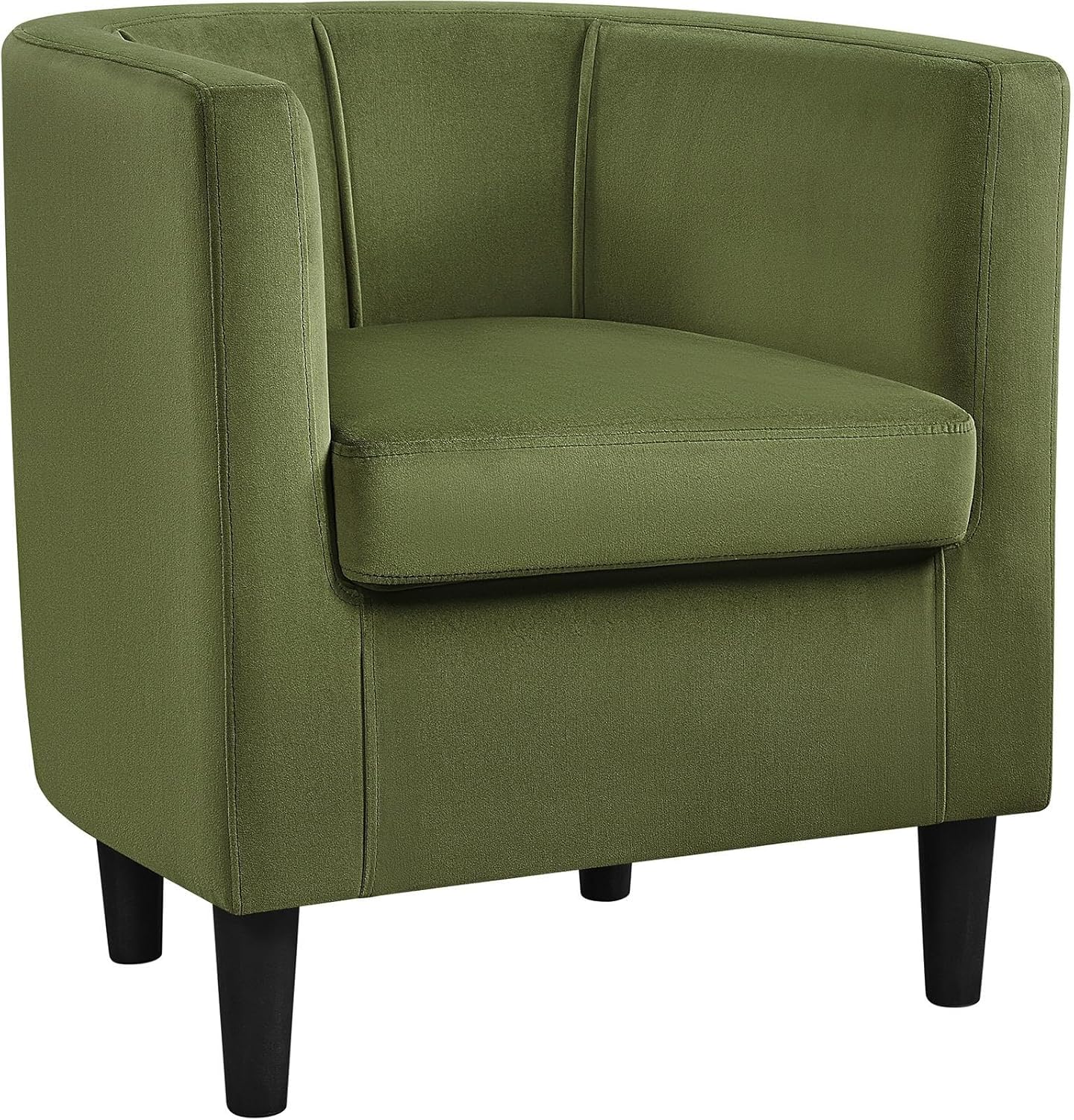 Yaheetech Modern Velvet Accent Chair, Comfy & Stylish