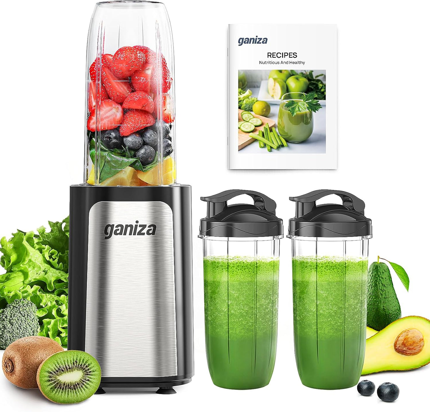 Ganiza 14Pcs Smoothie Blender Set
