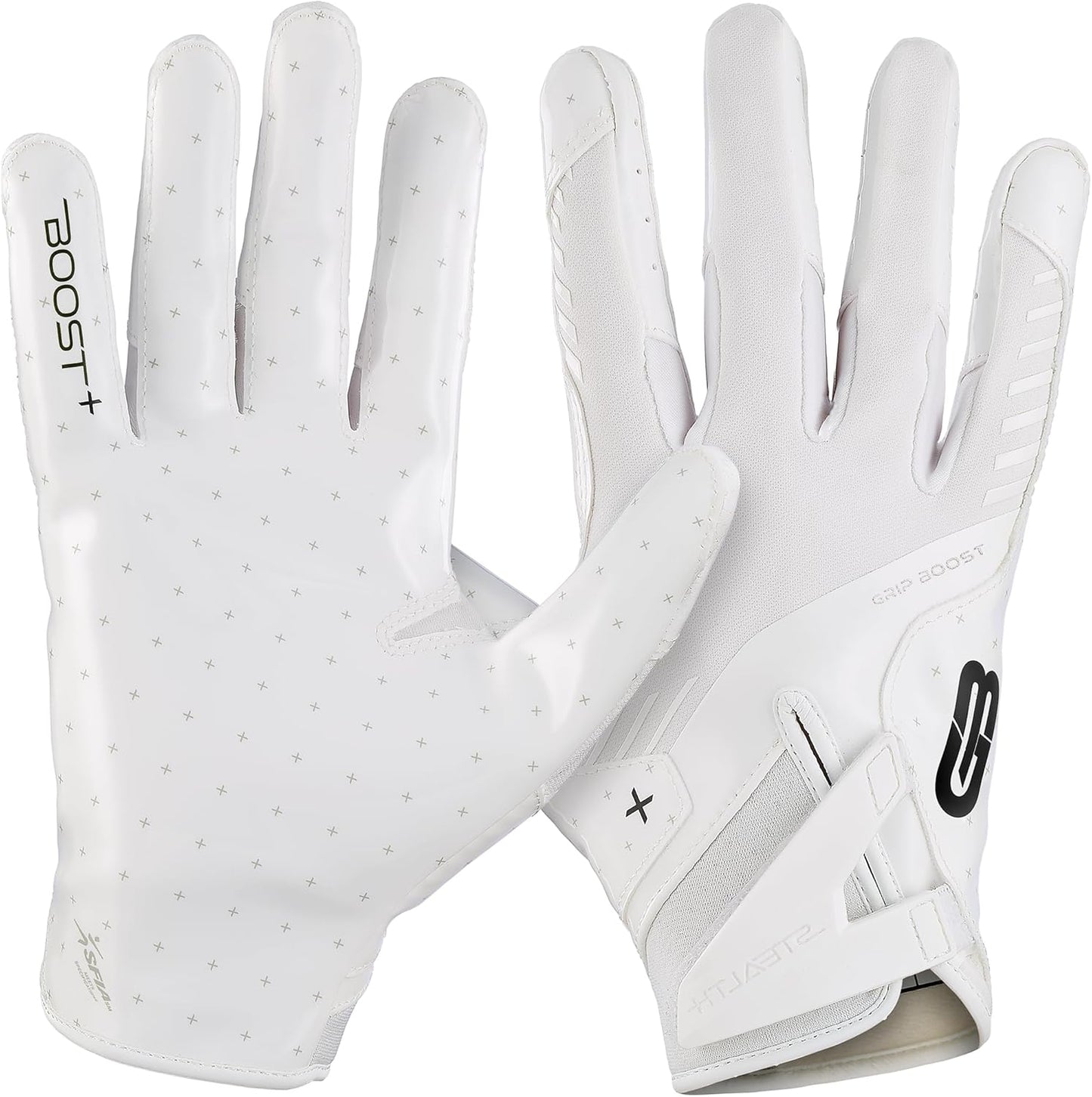 Grip Boost Football Gloves with Enhanced Durability and Control