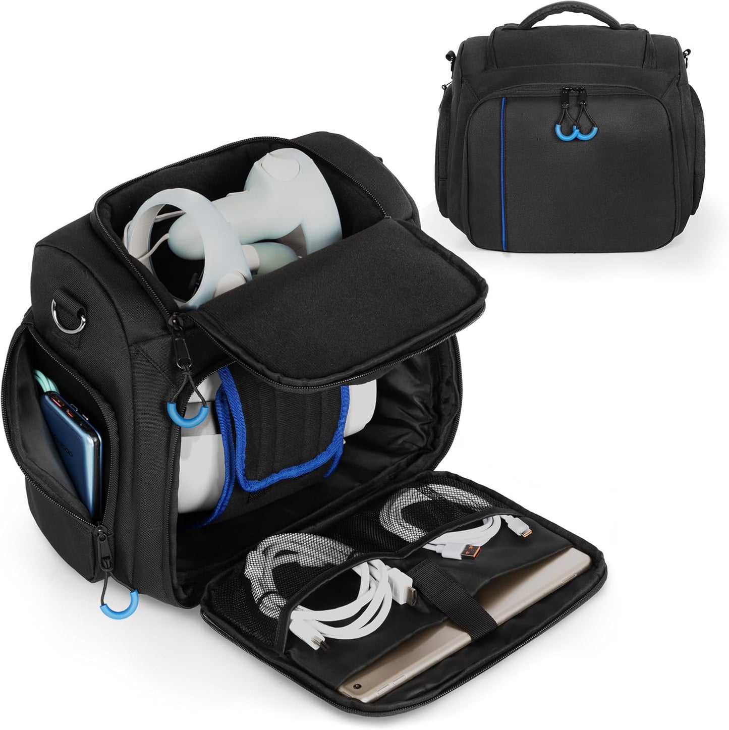 Carrying Case for Oculus Meta Quest 2, 3, Pro & Accessories
