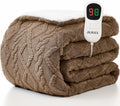 Heated Electric Blanket Full Size 72x84 - Cozy Sherpa