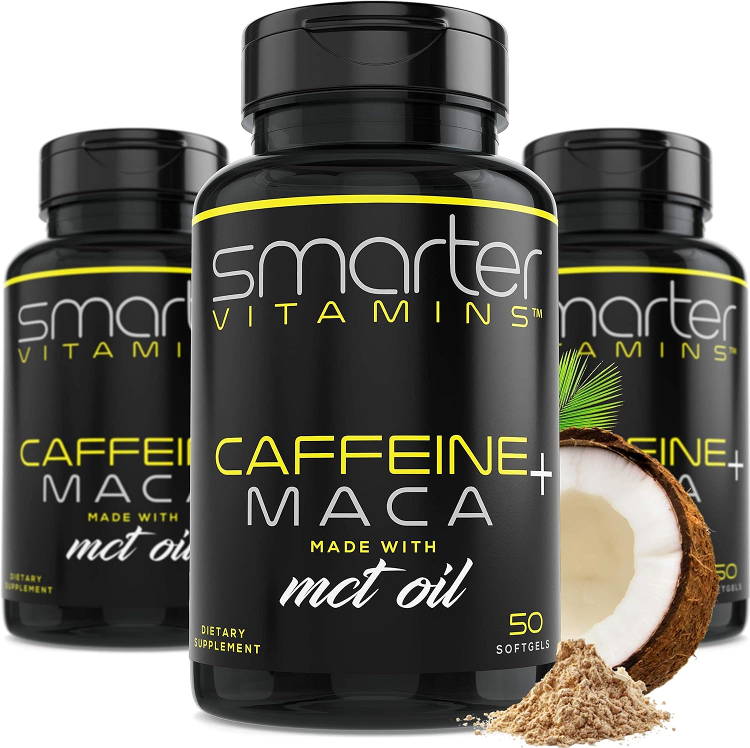 Smarter Energy Pills with Caffeine & MCT Oil for Vitality