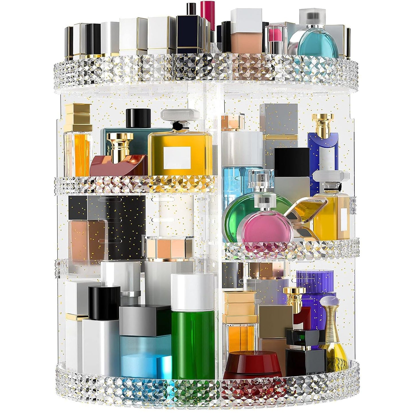 Large Makeup Organizer 360 Degree Rotating for All Your Needs