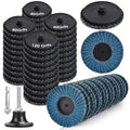 72 PCS Die Grinder Sanding Discs for Fast Stock Removal