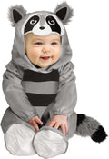 Fun World Baby Raccoon Toddler Costume - Cozy Footed Jumpsuit