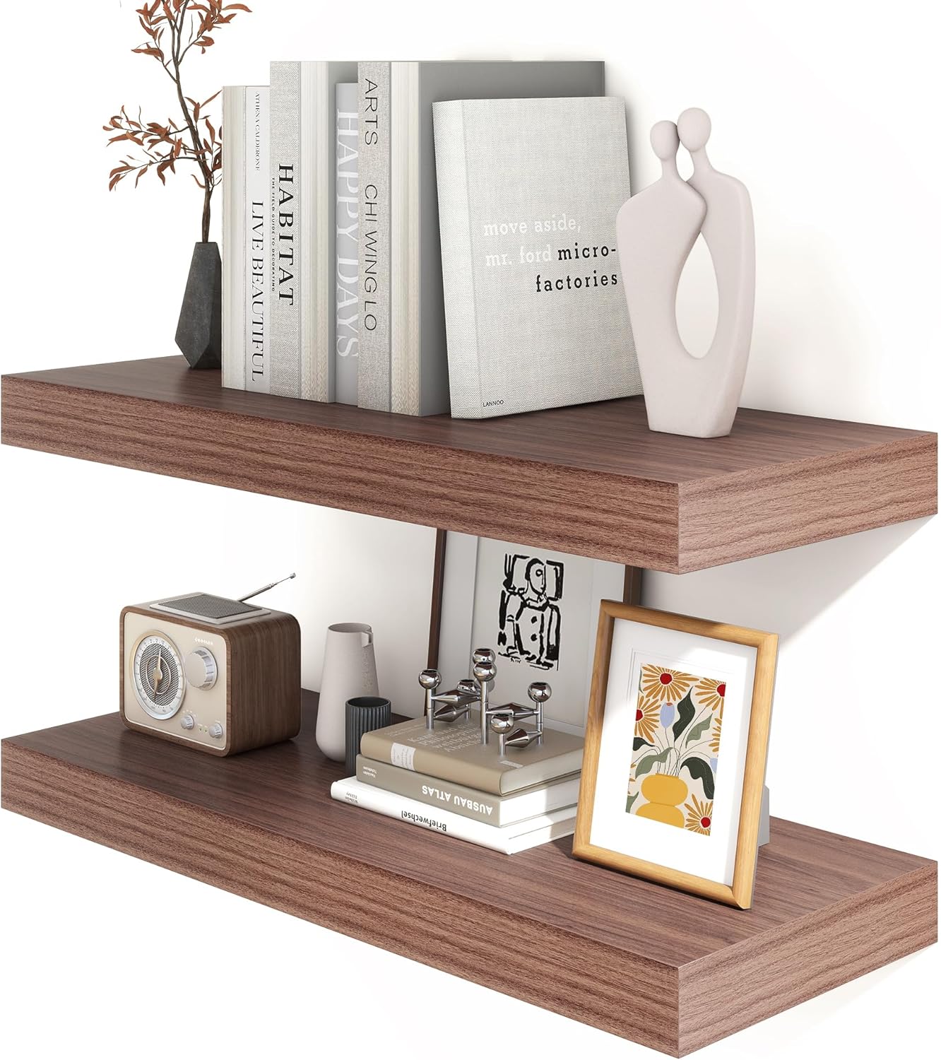 30 Inch Floating Shelves Set of 2 for Stylish Home Decor