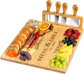 Personalized Charcuterie Board - Custom Bamboo Engraved Serving Board