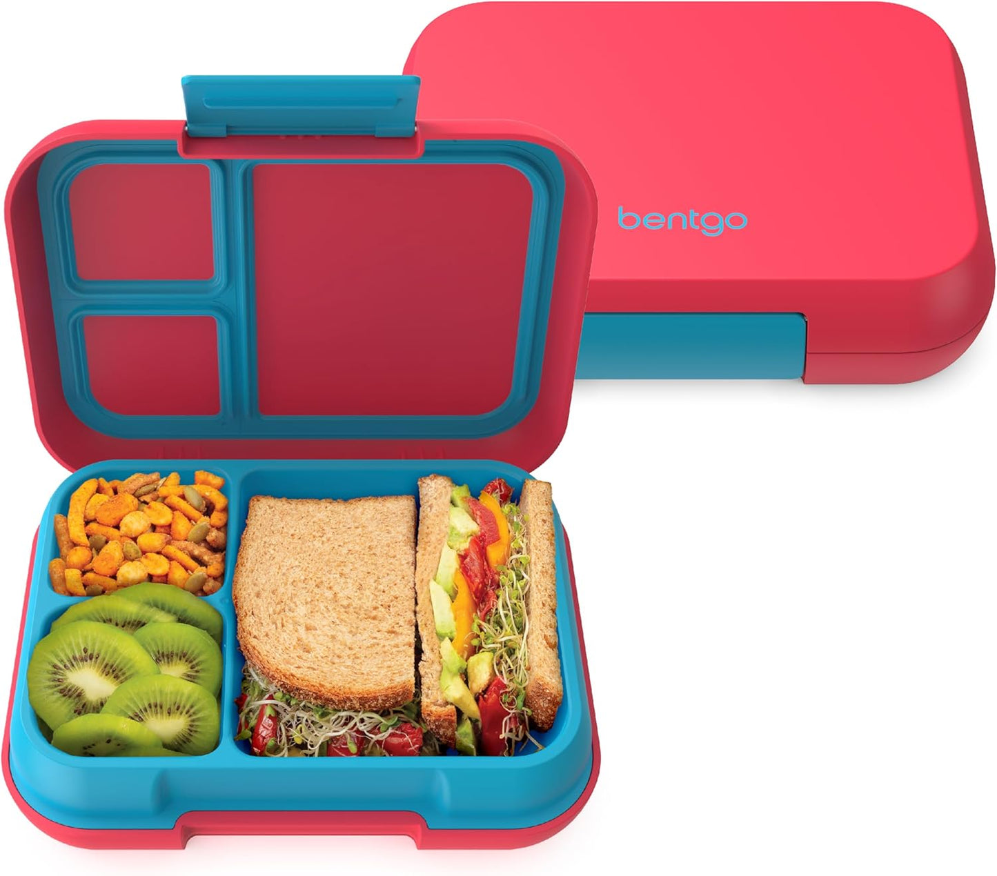 Bentgo Pop Leak-Proof Lunch Box for Big Kids & Teens - Flame Red