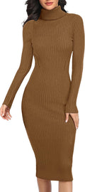 v28 Women Stretchable Knitted Long Sleeve Slim Fitted Ribbed