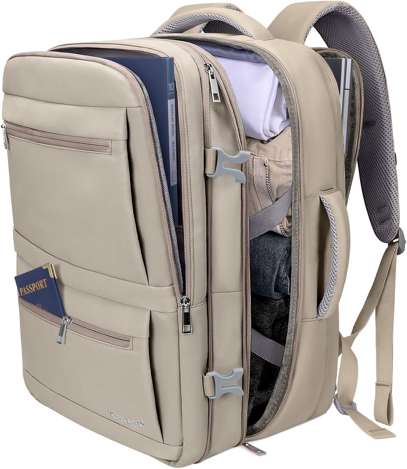BALEINE Travel Backpack for Business, Casual, and Hiking