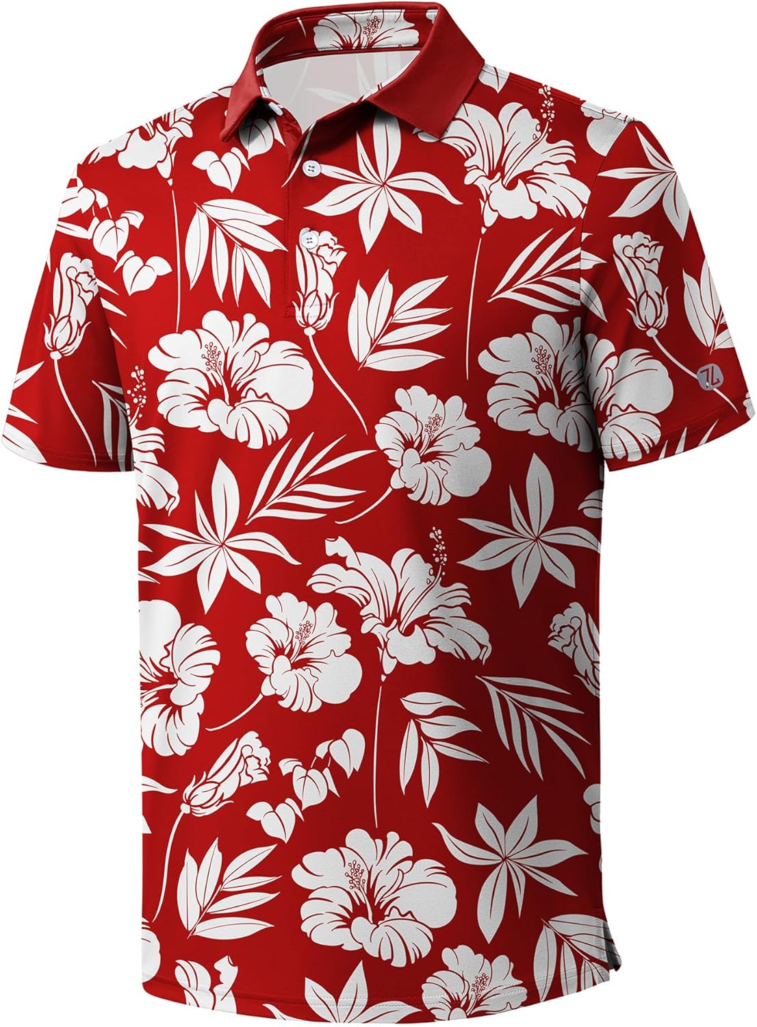 ZITY Golf Shirts for Men Short Sleeve Print Polo Shirt Review