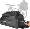 Bike Bags for Rear Rack 40L Hard Shell Pannier - Expandable Trunk Bag
