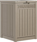 YITAHOME 51 Gallon Resin Package Delivery Box for Outside - Secure