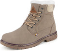 Snow Boots for Women Waterproof Hiking Boots - Warm Fur Lining
