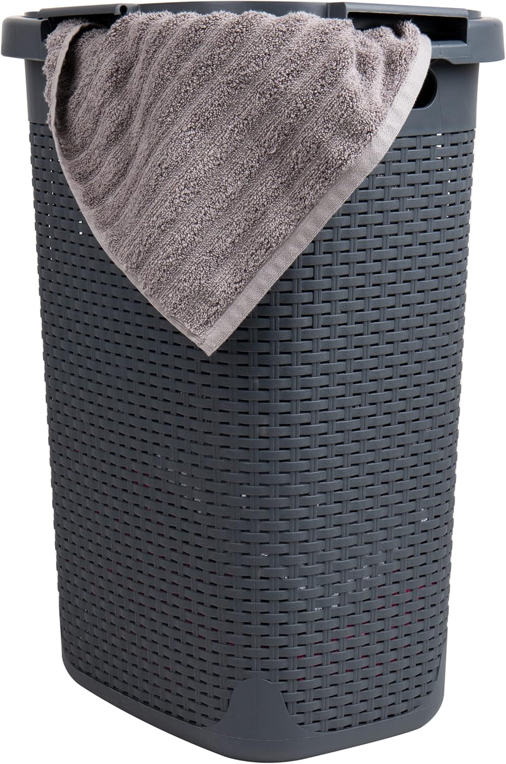 Mind Reader 60L Slim Laundry Hamper for Organized Spaces