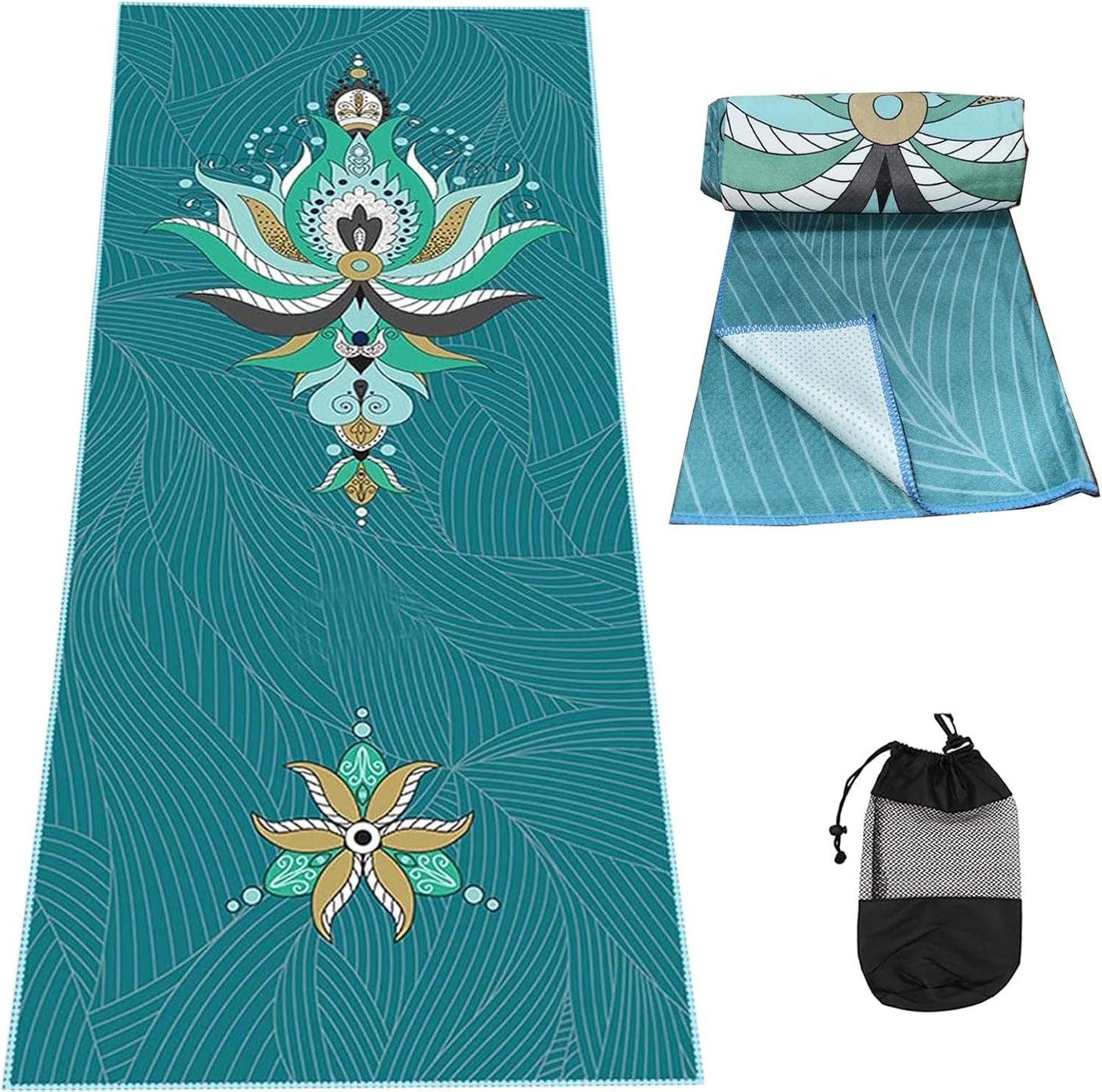 Non-Slip Large Yoga Towel for Hot Yoga