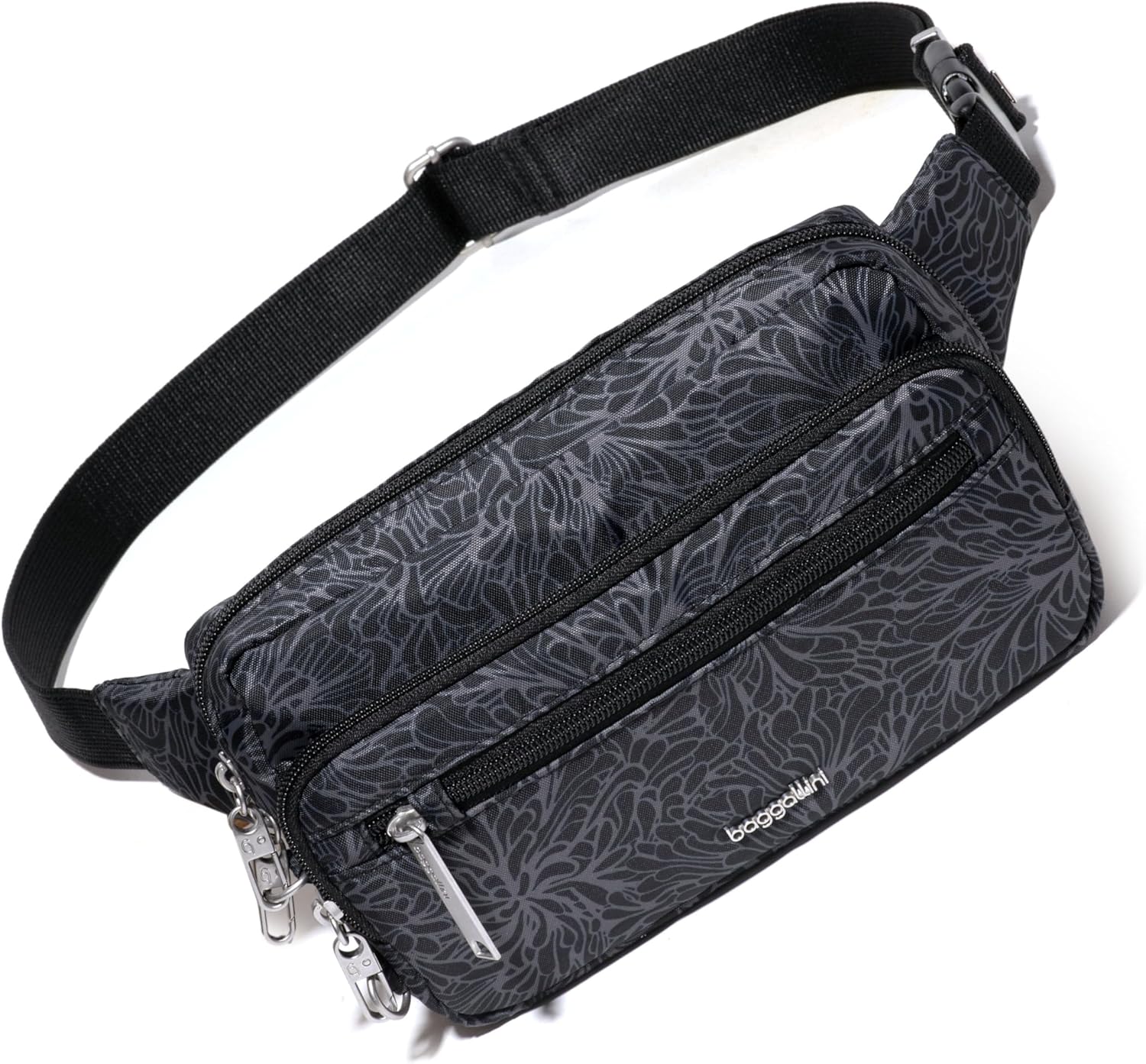 Baggallini Securtex Anti-Theft Belt Fanny Pack for Women