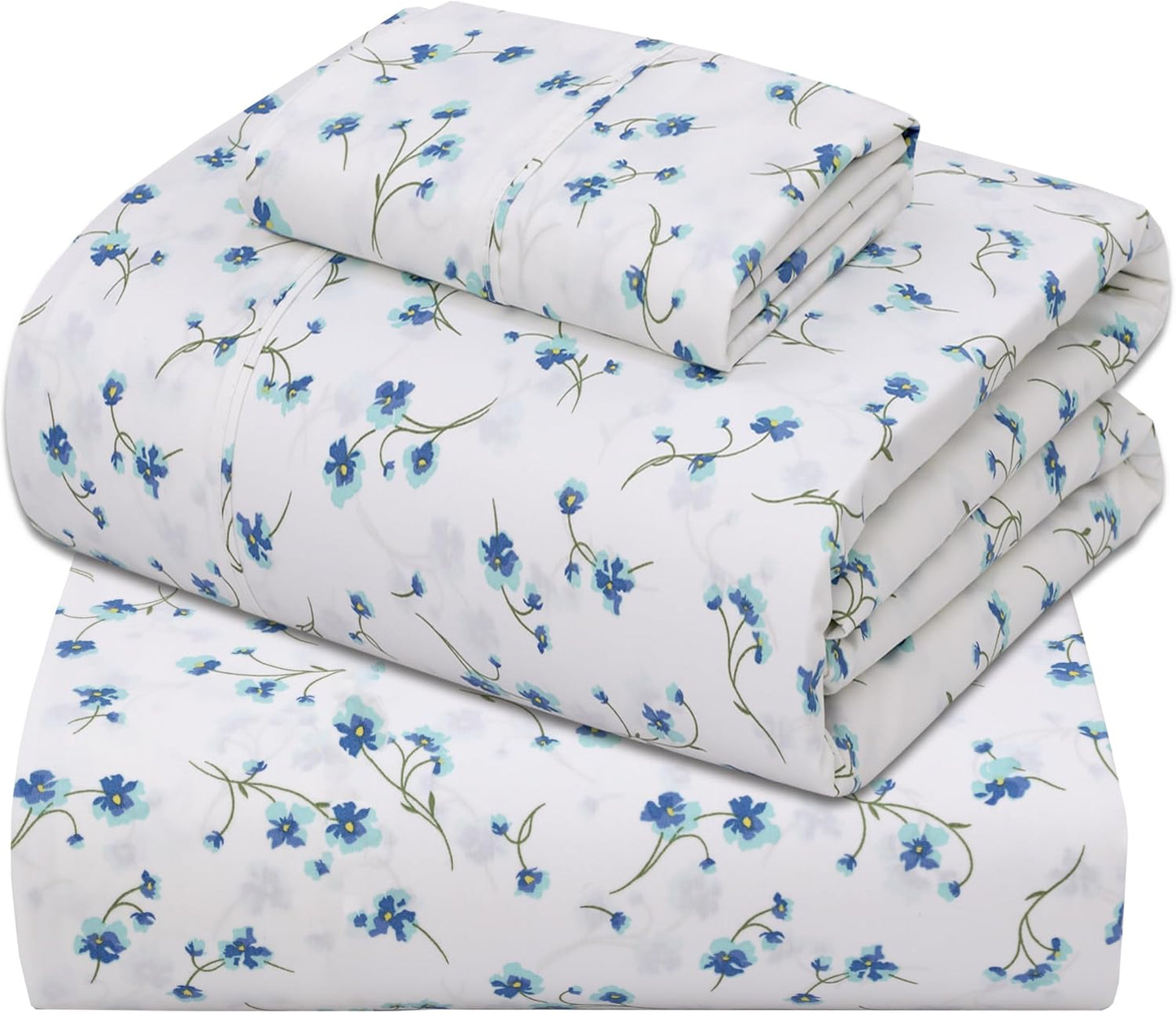 Cooling Twin Size Percale Sheets Set - ZOYER Cotton Bedding