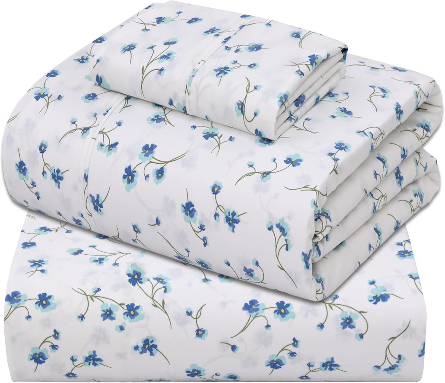 Cooling Twin Size Percale Sheets Set - ZOYER Cotton Bedding