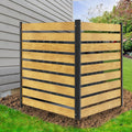 DoCred Air Conditioner Fence 48in x 48in - 2-Panel Privacy Screen