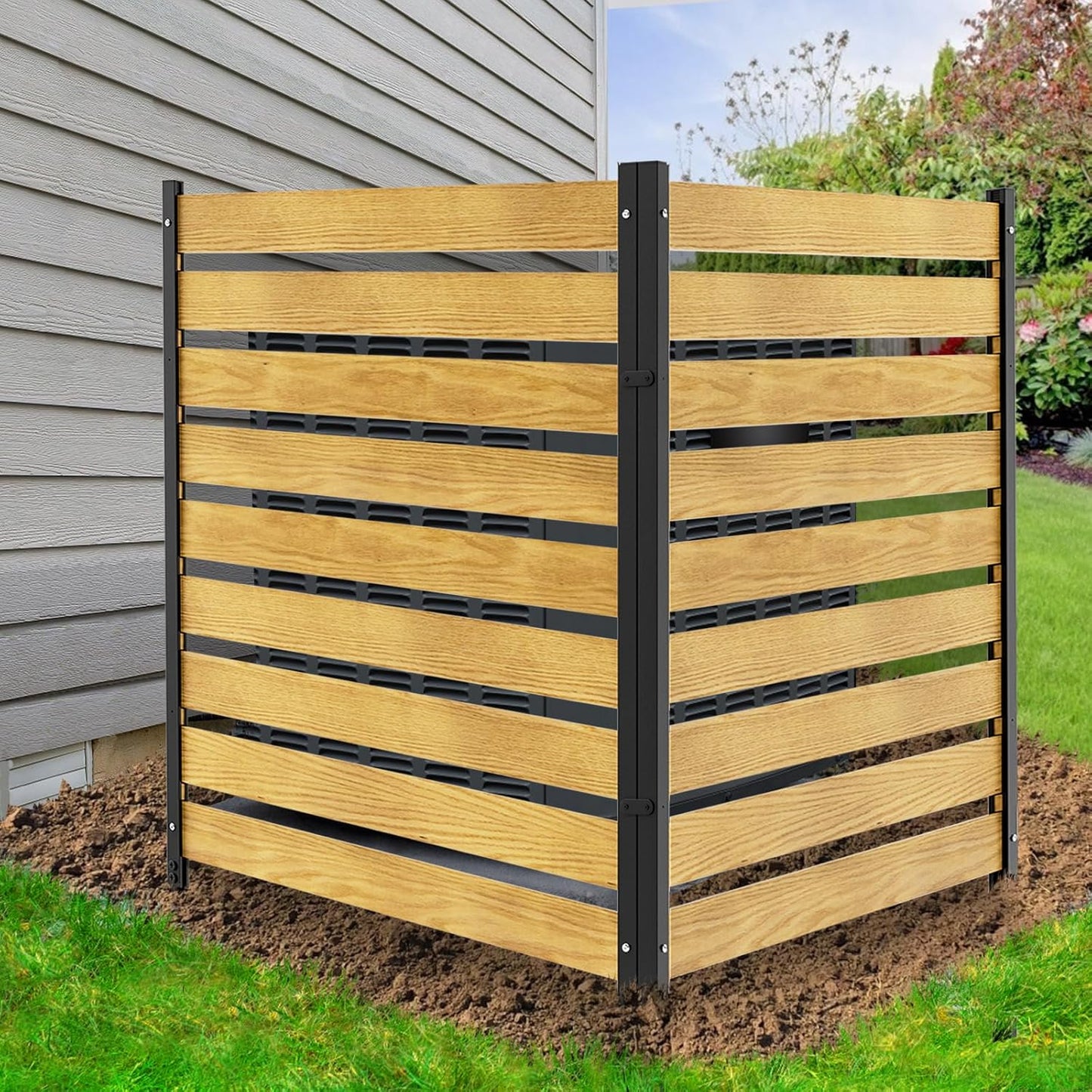 DoCred Air Conditioner Fence for Privacy and Outdoor Use