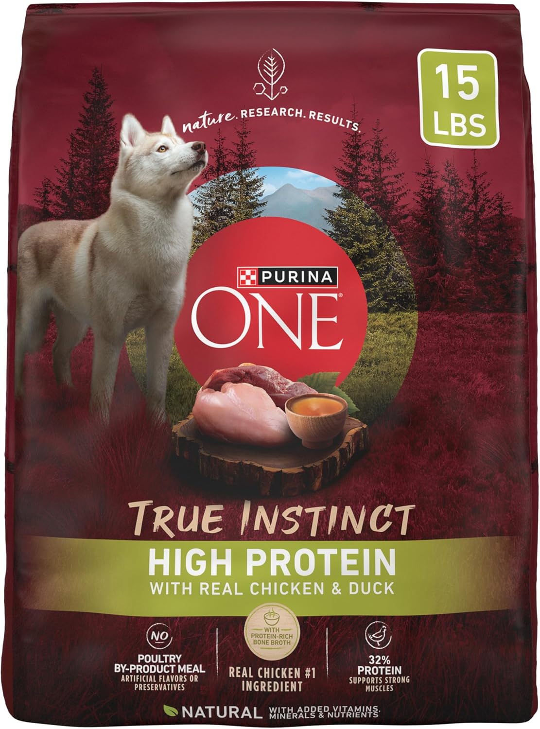 Purina ONE True Instinct High Protein Dry Dog Food for Dogs