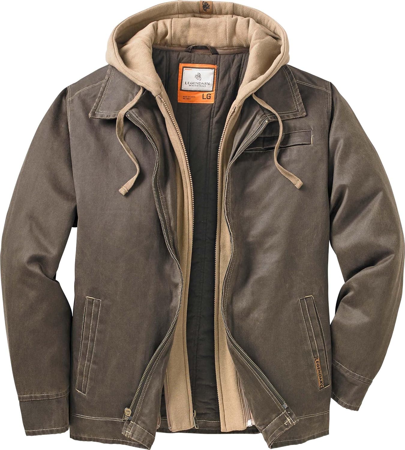Legendary Whitetails Men's Casual Coat: Water Resistant Comfort