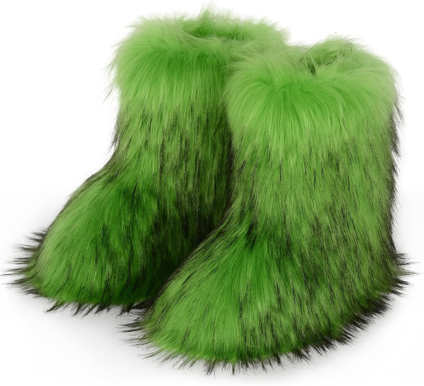 Faux Fur Boots for Women - Stylish Short Snow Boot Design