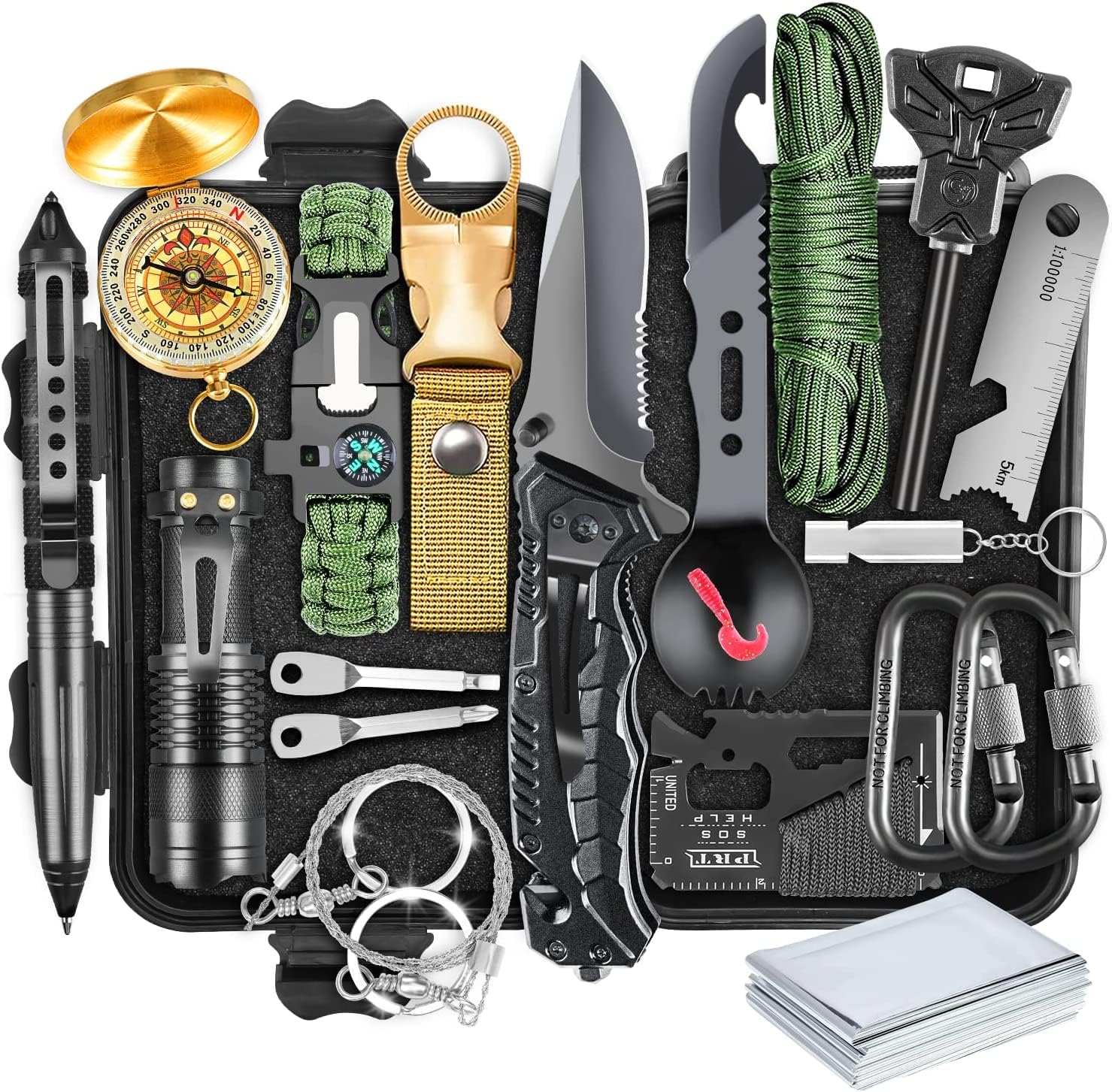 XKASE 19-in-1 Survival Kit - Ultimate Men's Gear