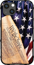 We The People iPhone 16 Plus Rugged Shield Case - Patriotic Drop