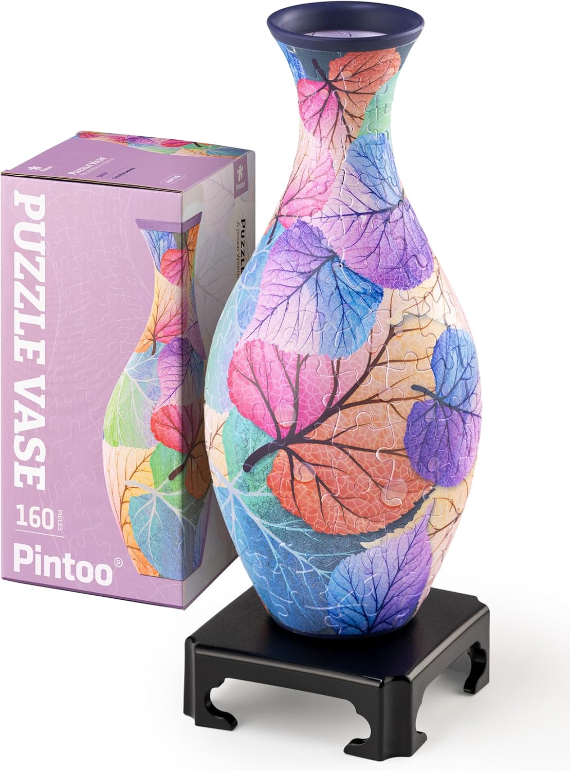 Pintoo 3D Puzzle Vase Unique Flower Vase for Home Decoration