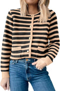 ANRABESS Womens Cardigan Sweater Long Sleeve Button Down - Cozy Chic