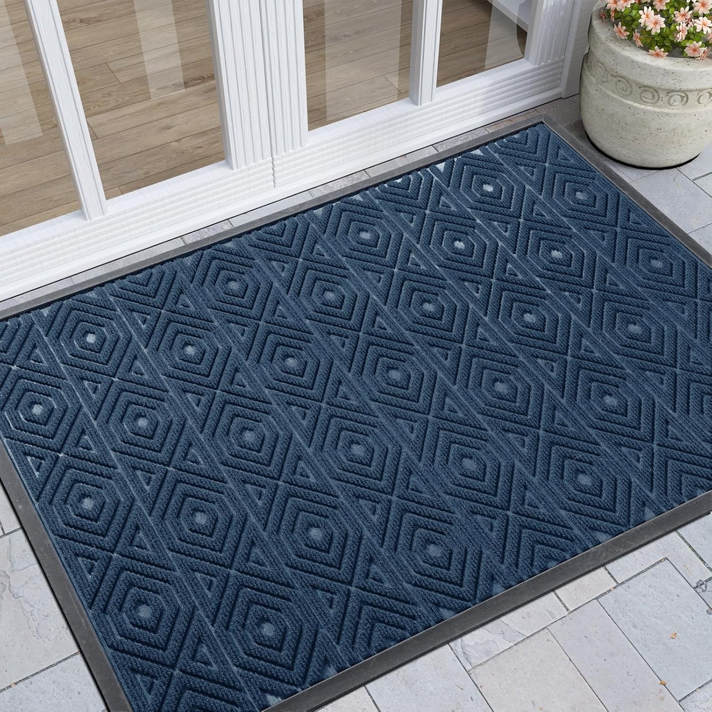 Yimobra Heavy Duty Door Mat for Indoor and Outdoor Use