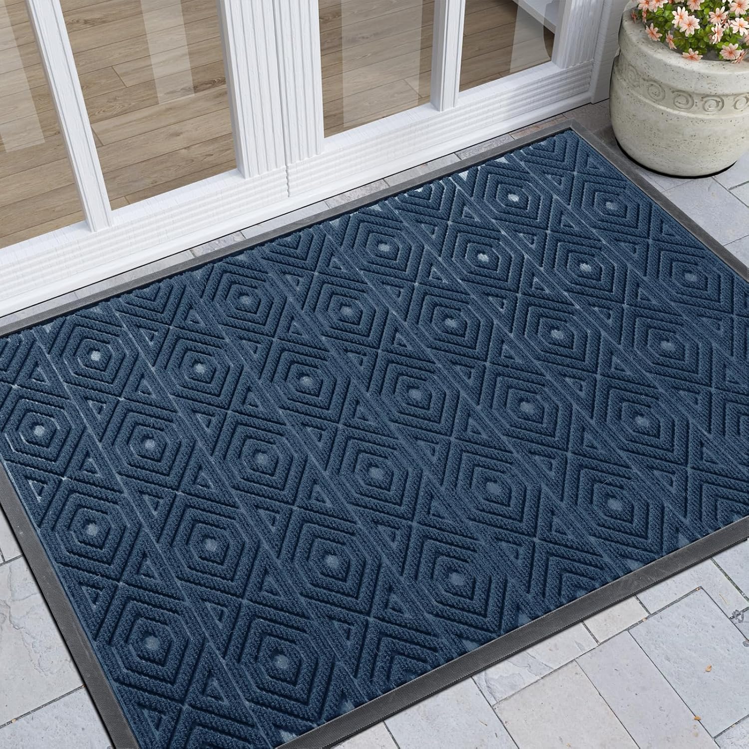 Yimobra Heavy Duty Door Mat for Indoor and Outdoor Use