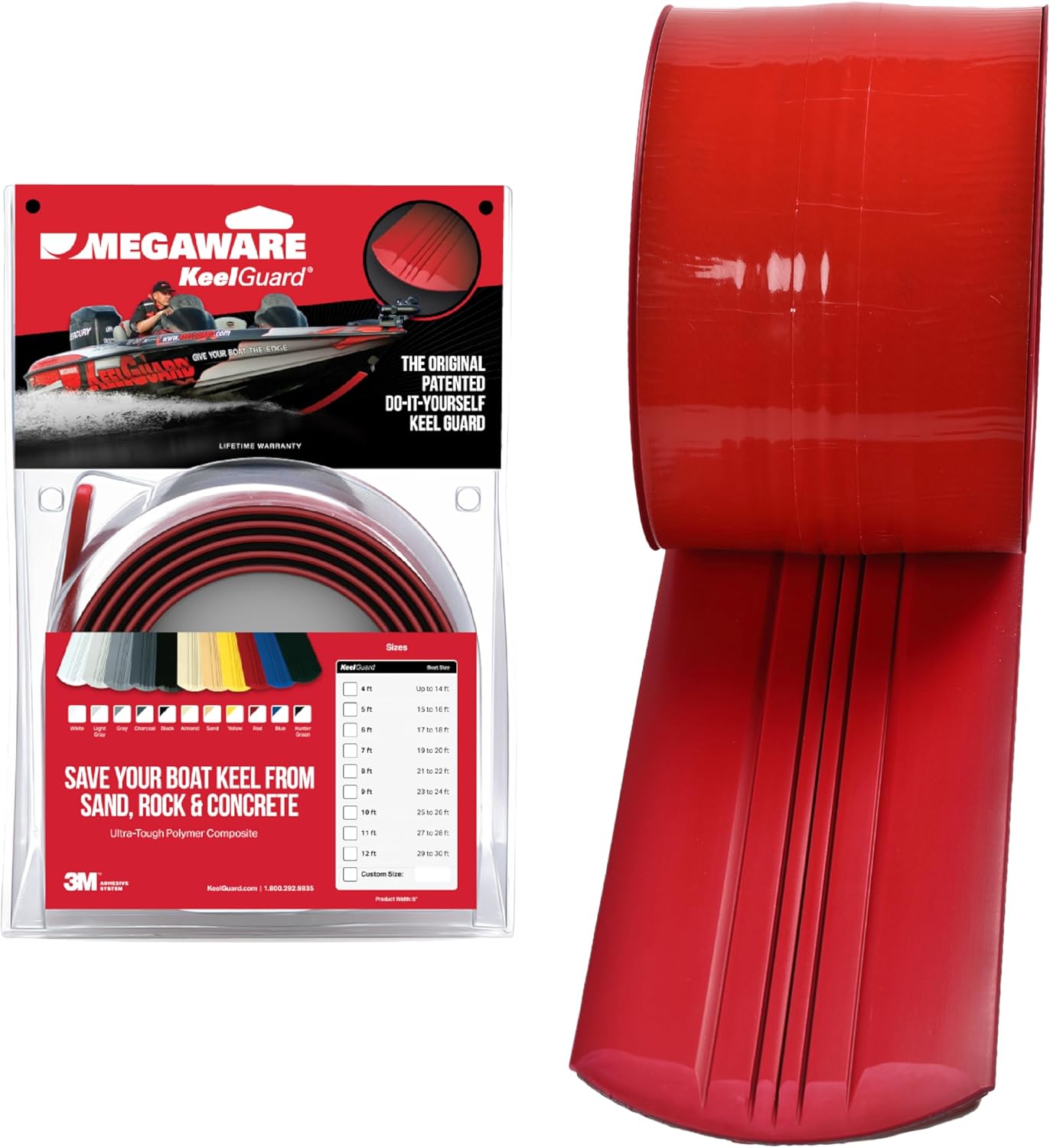 MEGAWARE KEELGUARD DIY Keel Guard for Boat Protection and Style
