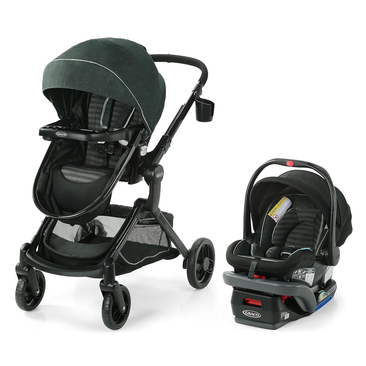 Graco Modes Nest DLX Travel System: 3-in-1 Modular Stroller