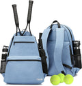 Sucipi Tennis Backpack for Men and Women - Holds 2 Rackets, Ventilated