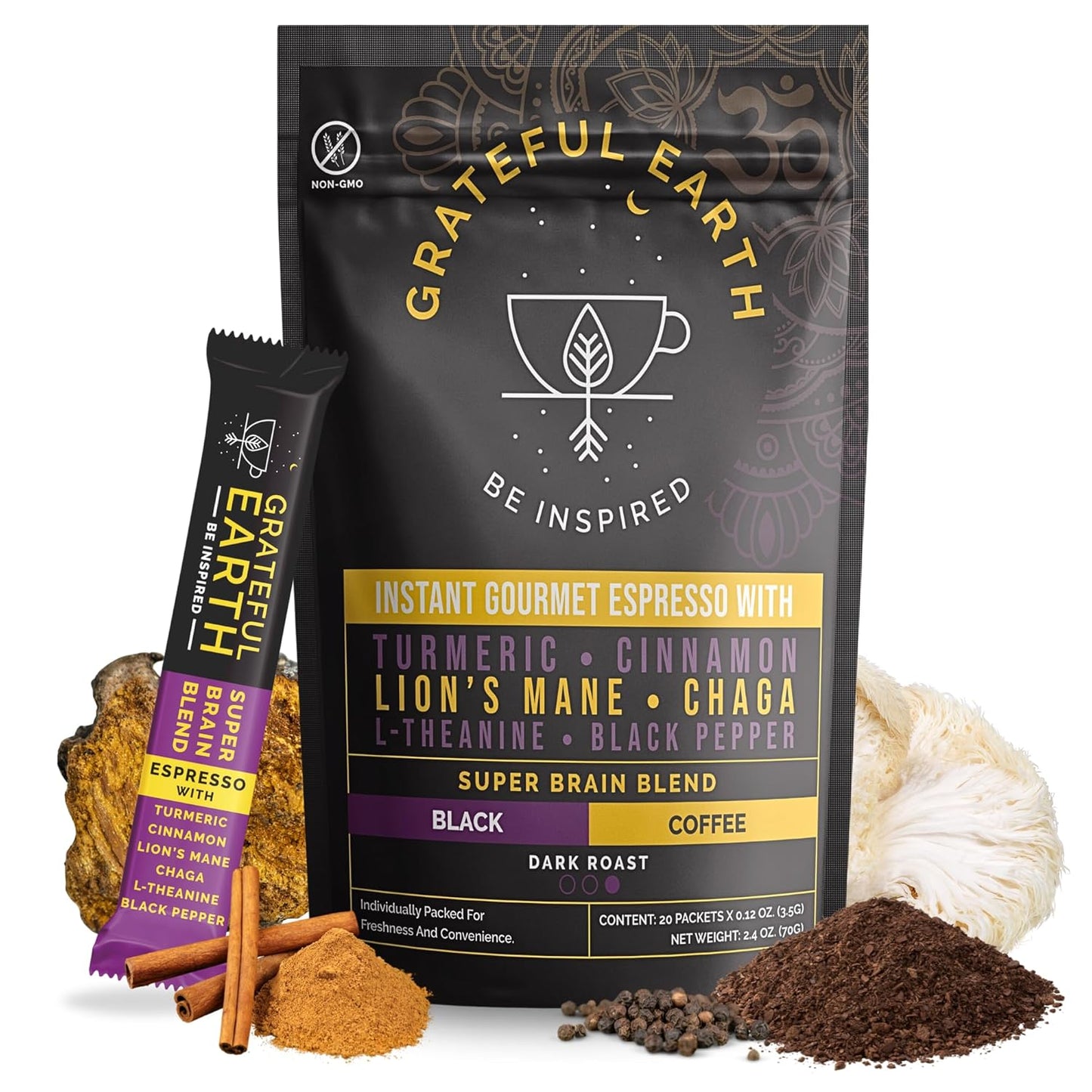 SuperBrain Boost Mushroom Espresso