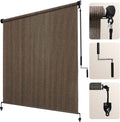 Artpuch Patio Shades Roll Up Outdoor Roller Shade (8ftWx6ftH)