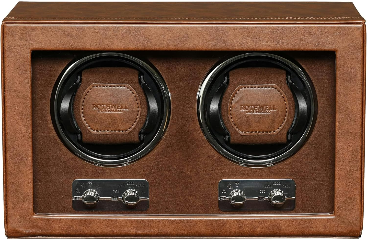 ROTHWELL Dual Watch Winder - Silent, Multi-Speed Rotation