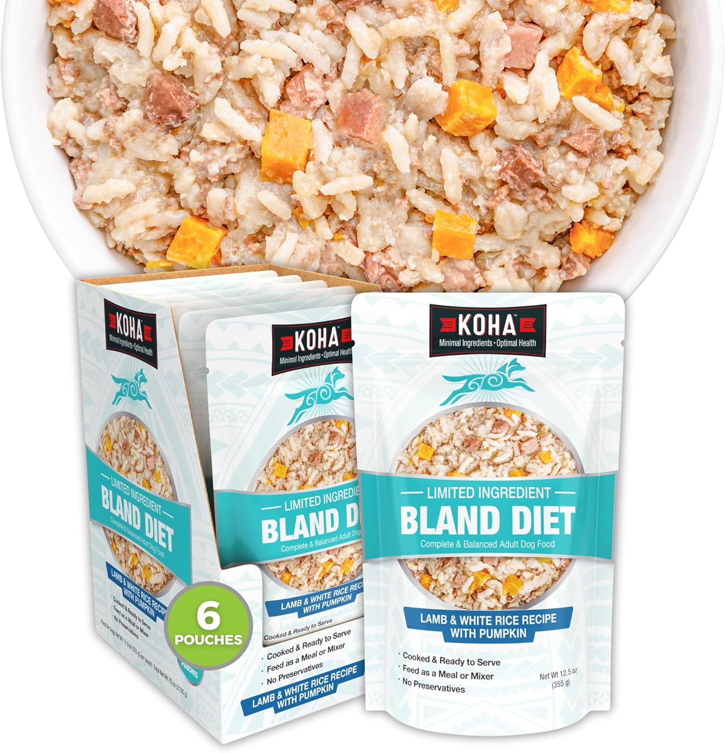 KOHA Pet Limited Ingredient Wet Dog Food for Sensitive Stomachs