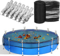 18 ft Round Leaf Net Cover for Above Ground Pool - Keeps Leaves Out