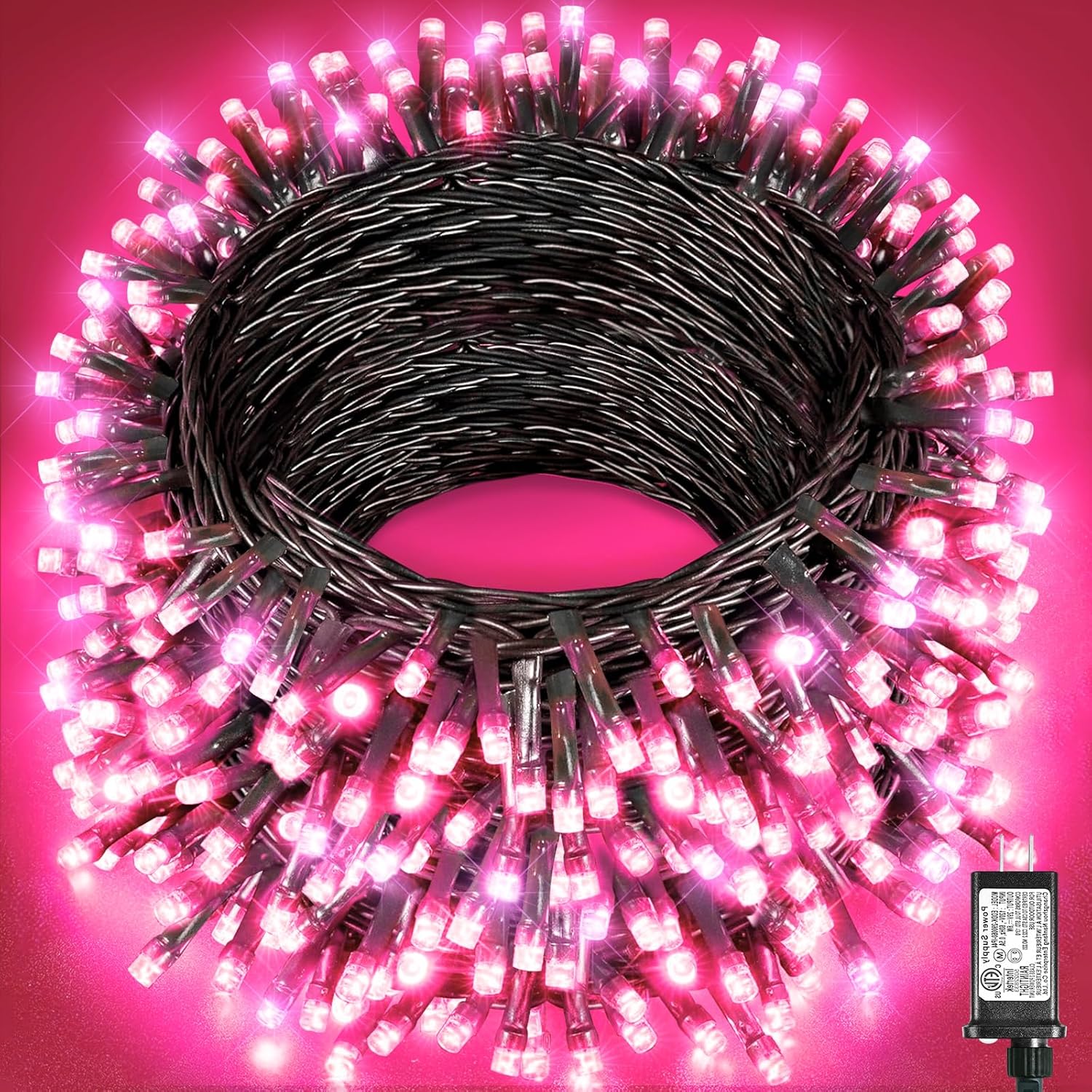 197FT 600 LED Christmas Lights Outdoor for Festive Decor