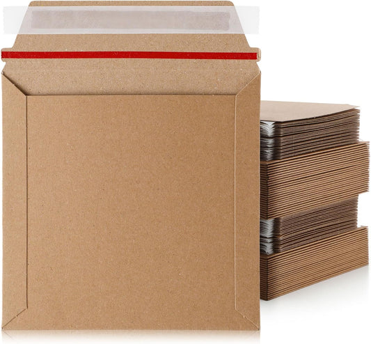 Fainne 200 Pcs 6 x 6ft' Rigid Mailers for Safe Shipping Needs