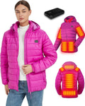 Heated Jackets for Women with 16000mAh Battery Pack Included - Fast