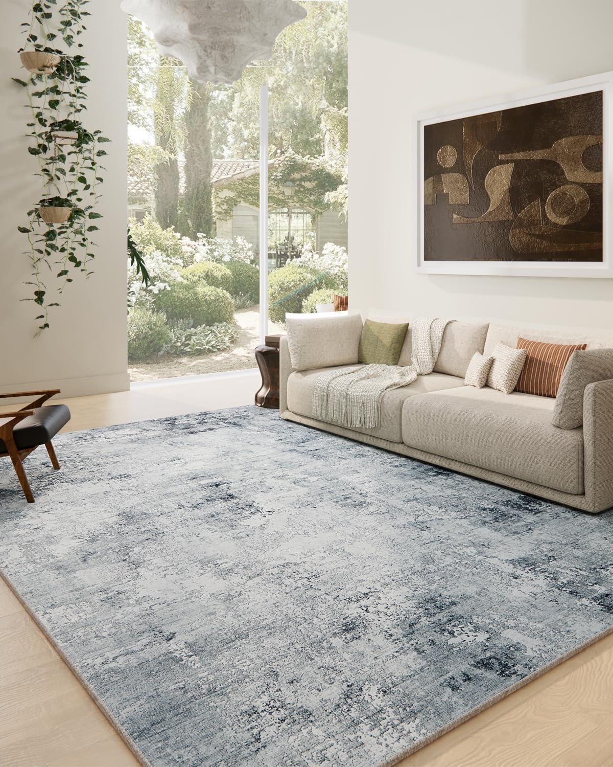 8x10 Area Rugs Washable Rug for Living Room and Bedroom