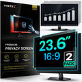 23.6 in 16:9 Privacy Screen Protector - Anti Glare Blue Light Filter