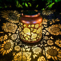Solar Lanterns Outdoor Waterproof Sunflower Gifts for Women